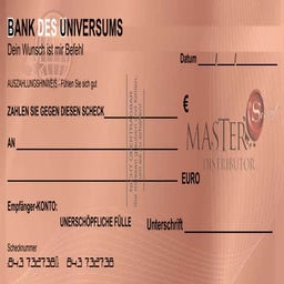 Wie Du den Bank of Universe-Scheck richtig für Dein spirituelles ...