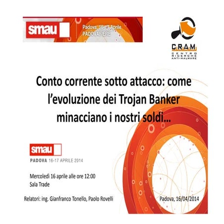 Conto corrente sotto attacco: come l’evoluzione dei Trojan Banker minacciano ...