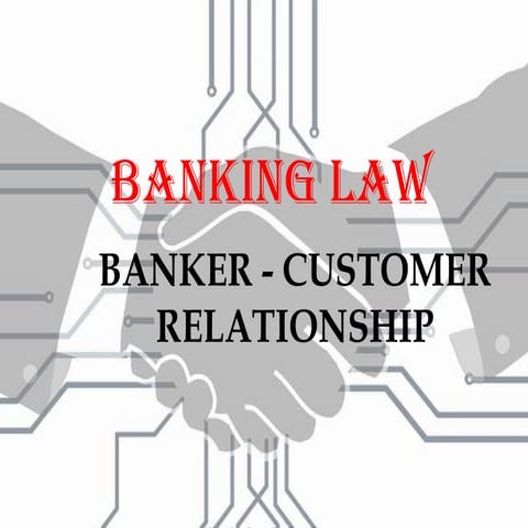 Banker customer relationship banking
