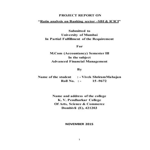 Analysis Of Effective Utilization Of Funds | PDF