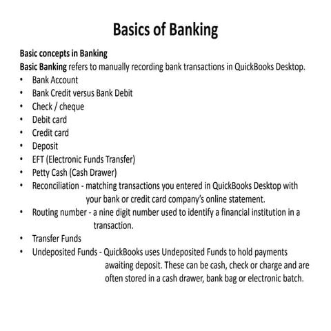 Banking and insurance chapters