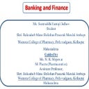 Banking and Finance