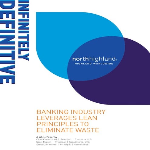 Banking Industry Leverages Lean