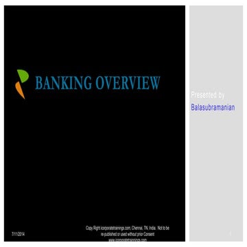Banking overview