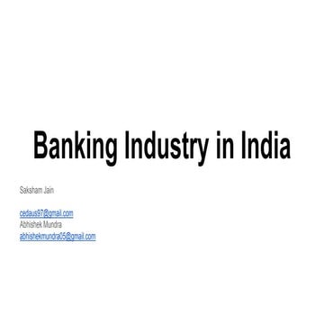 Banking sector