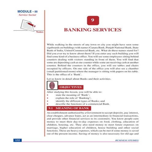 Banking services in india