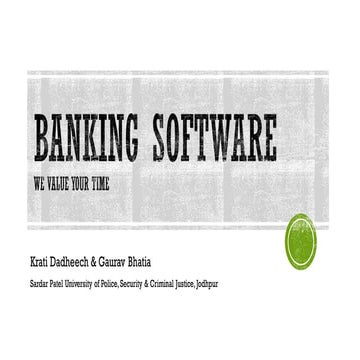 Banking Software