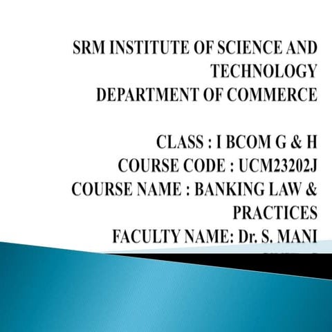 Banking theory law & Practice Unit I..pptx