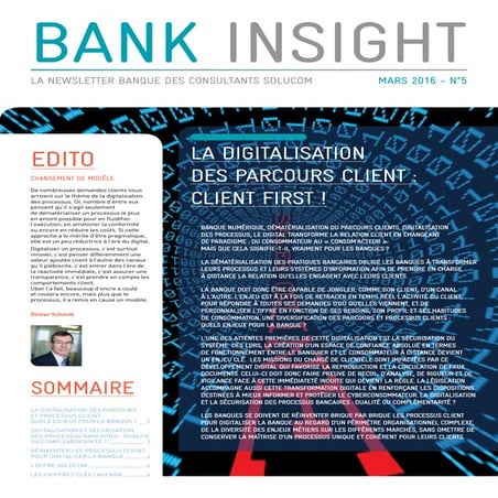 Digitalisation des parcours client : client first !