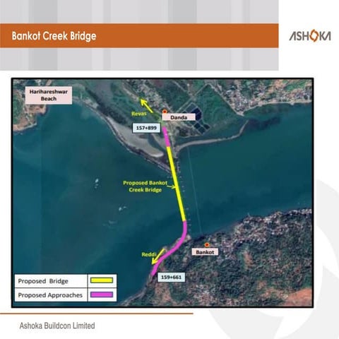 Bankot Site Visit detailed presentation from start to end chainage | PDF