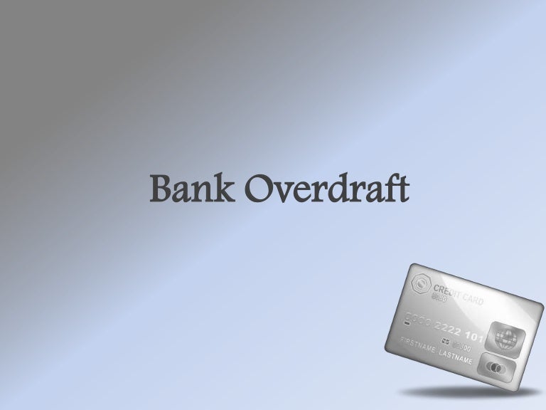 Bank Overdraft