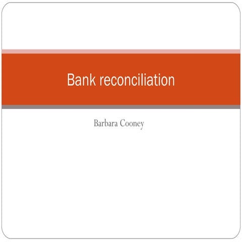 Bank reconciliation 24 oct 2012 (1)