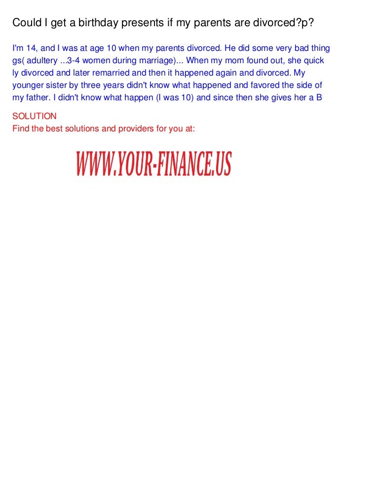 presents for my parents