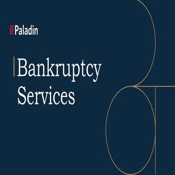 Bankruptcy Services