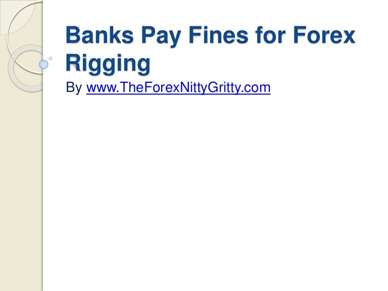 Uk banks forex fines