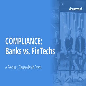 Banks vs Fintechs | A Revolut and ClauseMatch Event