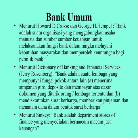 Bank umum