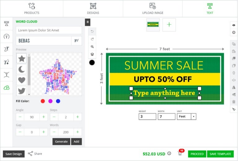 Banner Designer Tool