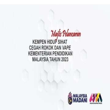 contoh banner atau bunting program vape dan rokok