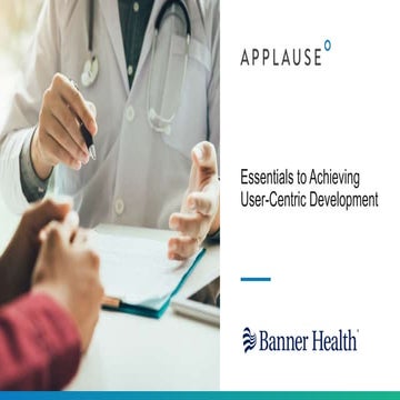 The Essentials to Successful User-Centric Development