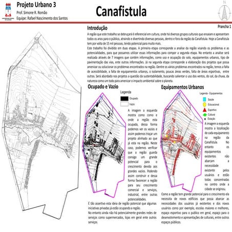 Banners relacionado matéria de projeto de urbanismo