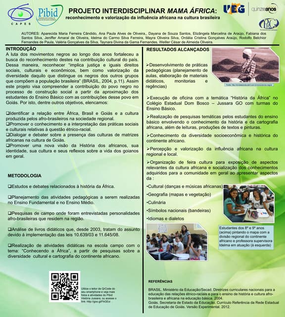PROJETO INTERDISCIPLINAR MAMA ÁFRIC...
