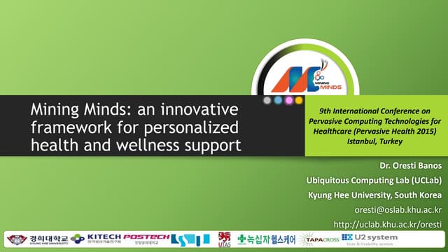 Mining Minds: an innovative framework for personalized health and wellness support