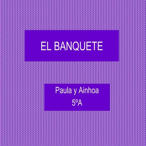 Banquete de bodas