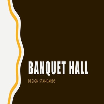Banquet Standards