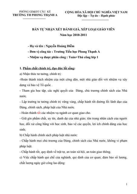 Ban tu danh gia xep loai gv 2011