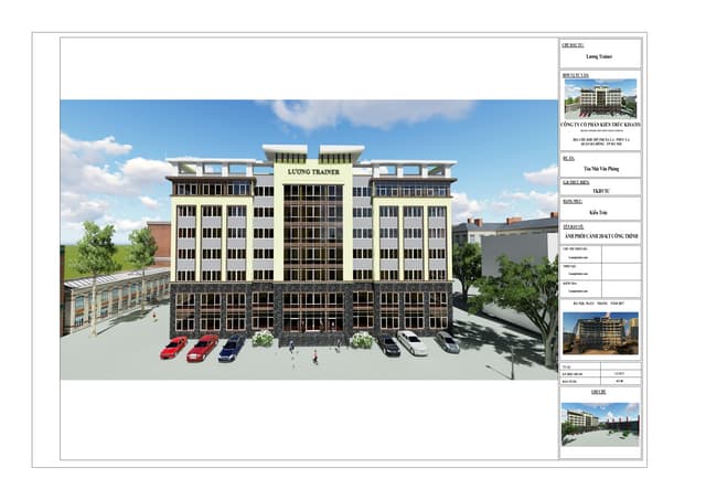 Bản vẽ mẫu Revit nhà cao tầng công ...