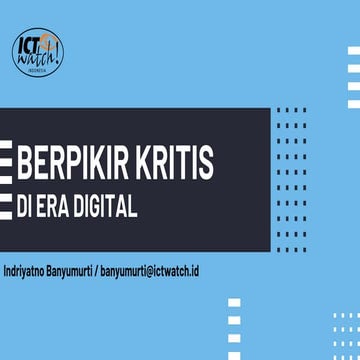 Literasi Digital - Melawan Hoaks