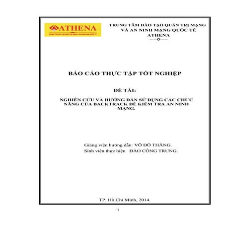 Bao cao thuc tap athena