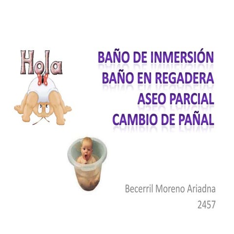Baño de inmersion | PPTX