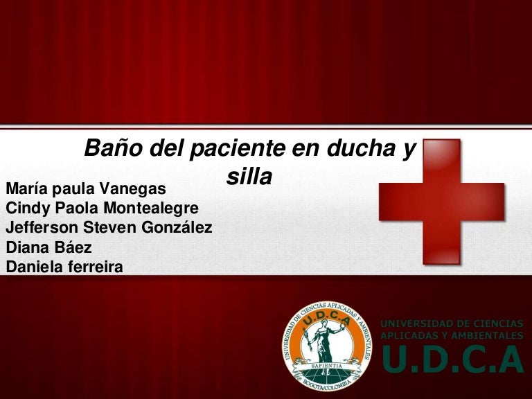 Baño Del Paciente En Ducha Y Silla