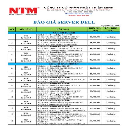 Bao gia dell ntm 052016