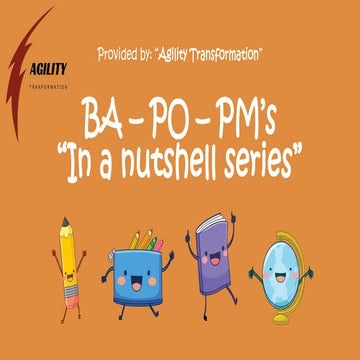 BA – PO – PM’s “In a nutshell series” Arabic Language.pdf | Business ...