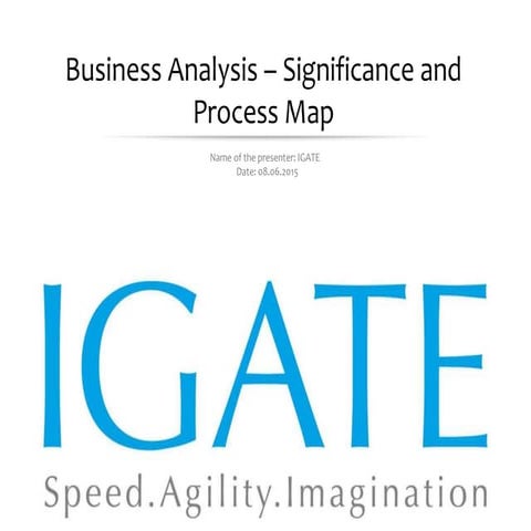 Ba process plan- IGATE Global Solutions LTD