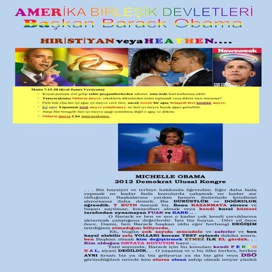 Barack obama   christian or heathen (turkish)