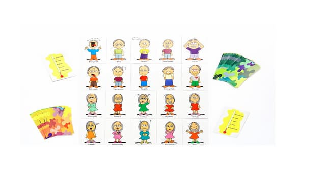 Baralho das emoções