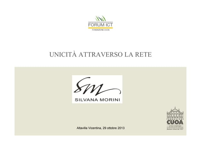 Case History Unicità attraverso la Rete