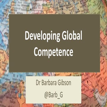 Developing Global Competence 
