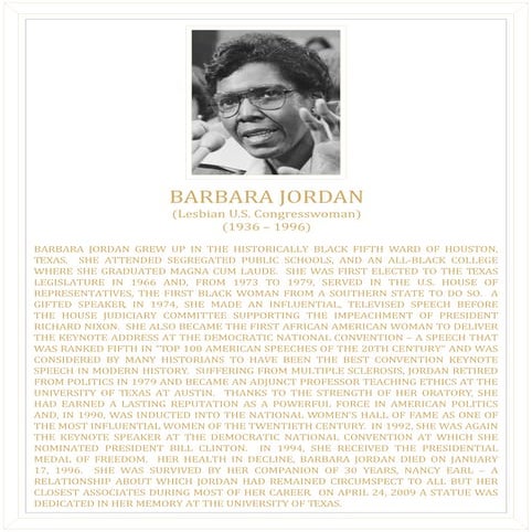Barbara jordan final
