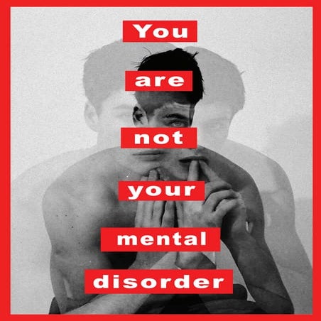 Barbara kruger poster mental health