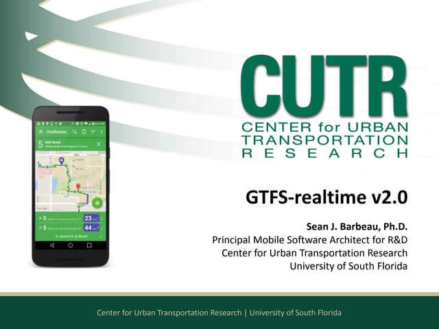 GTFS-realtime v2.0
