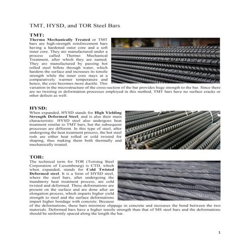 Bar bending works | PDF