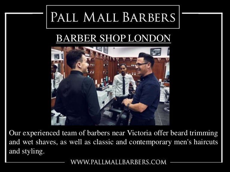 Barbershop London Pall Mall Barbers