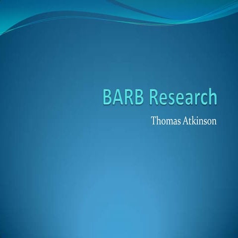 Barb research