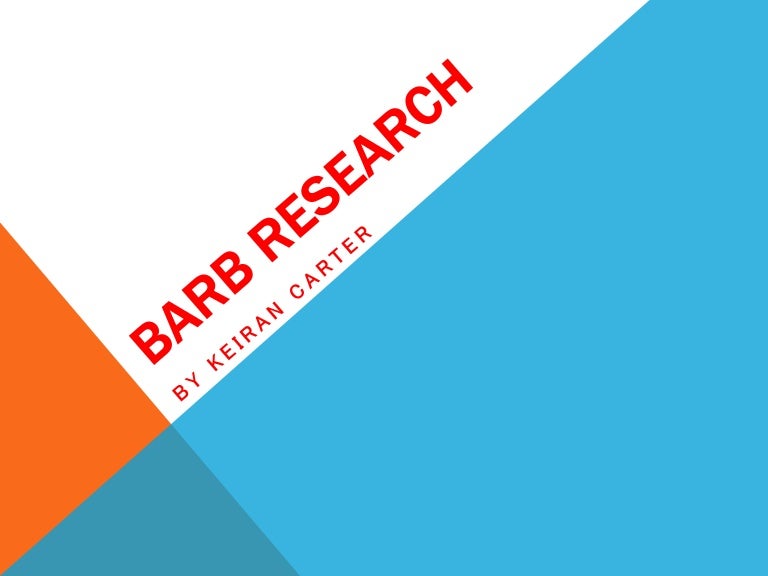 Barb research