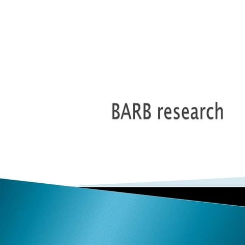 Barb research